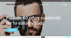 Desktop Screenshot of multiopticaspalomares.com