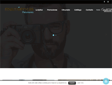 Tablet Screenshot of multiopticaspalomares.com